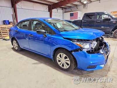 Czwarte zdjęcie samochodu z boku: 2021 NISSAN VERSA S VIN:3N1CN8DVXML813117 - miniatura