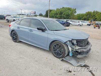 Czwarte zdjęcie samochodu z boku: 2022 HONDA CIVIC SI VIN:2HGFE1E50NH476310 - miniatura