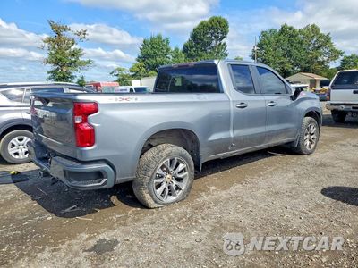 Trzecie zdjęcie samochodu z tyłu: 2020 CHEVROLET SILVERADO K1500 RST VIN:1GCRYEED4LZ348263 - miniatura