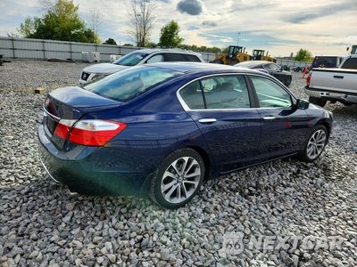 Trzecie zdjęcie samochodu z tyłu: 2014 HONDA ACCORD SPORT VIN:1HGCR2F56EA144883 - miniatura