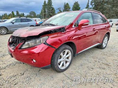 2010 LEXUS RX 350 2T2BK1BA5AC027504 - główne zdjęcie licytacji z USA - miniatura