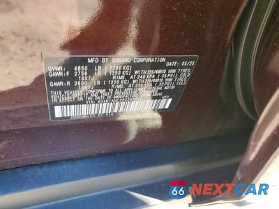 Zdjęcie 14 z 14 samochodu: 2025 SUBARU OUTBACK LIMITED VIN:4S4BTANC3S3263203 - miniatura