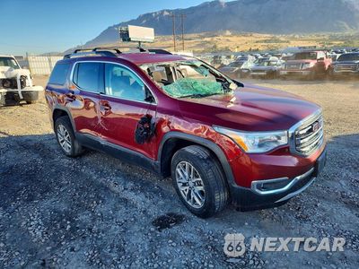 Czwarte zdjęcie samochodu z boku: 2018 GMC ACADIA SLE VIN:1GKKNSLA0JZ210738 - miniatura