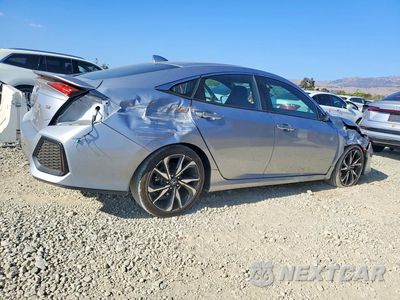 Trzecie zdjęcie samochodu z tyłu: 2017 HONDA CIVIC SI VIN:2HGFC1E54HH703380 - miniatura
