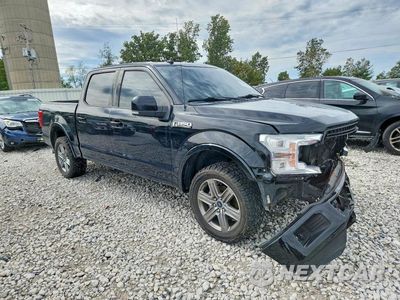 Czwarte zdjęcie samochodu z boku: 2019 FORD F150 SUPERCREW VIN:1FTEW1E55KFB71664 - miniatura