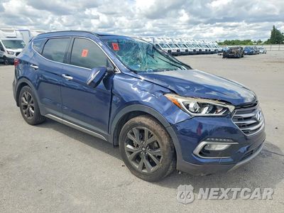 Czwarte zdjęcie samochodu z boku: 2018 HYUNDAI SANTA FE SPORT 2.0T ULTIMATE VIN:5XYZW4LA9JG546633 - miniatura