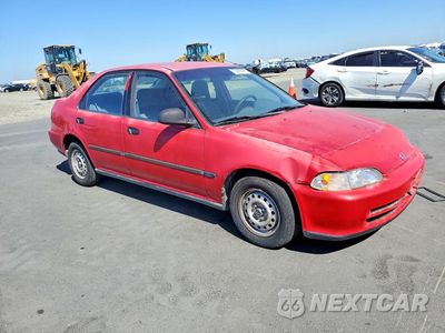 Czwarte zdjęcie samochodu z boku: 1993 HONDA CIVIC DX VIN:JHMEG854XPS022614 - miniatura