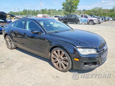 Czwarte zdjęcie samochodu z boku: 2012 AUDI A7 PREMIUM PLUS VIN:WAUYGAFC3CN071784 - miniatura
