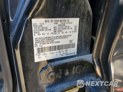 Zdjęcie 13 z 13 samochodu: 2015 FORD F350 SUPER DUTY VIN:1FT8W3BTXFEC29680 - miniatura