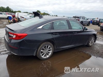 Trzecie zdjęcie samochodu z tyłu: 2021 HONDA ACCORD LX VIN:1HGCV1F16MA033249 - miniatura