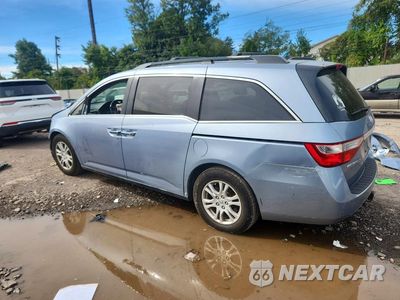 Drugie zdjęcie samochodu z przodu: 2011 HONDA ODYSSEY EXL VIN:5FNRL5H64BB056287 - miniatura