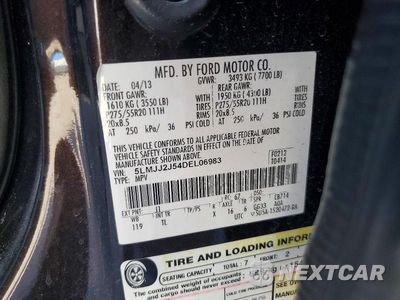 Zdjęcie 14 z 14 samochodu: 2013 LINCOLN NAVIGATOR VIN:5LMJJ2J54DEL06983 - miniatura