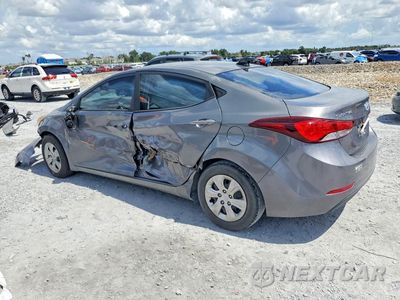 Drugie zdjęcie samochodu z przodu: 2016 HYUNDAI ELANTRA SE VIN:KMHDH4AE9GU647006 - miniatura