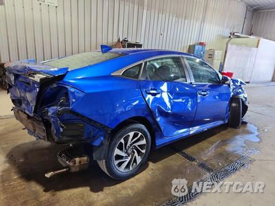 Trzecie zdjęcie samochodu z tyłu: 2018 HONDA CIVIC EX VIN:2HGFC2F76JH555521 - miniatura