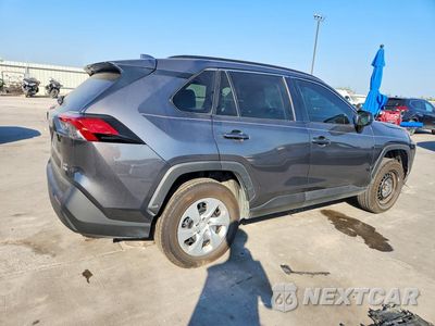 Trzecie zdjęcie samochodu z tyłu: 2020 TOYOTA RAV4 LE VIN:2T3F1RFV2LW124804 - miniatura