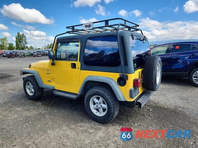 Drugie zdjęcie samochodu z przodu: 2000 JEEP WRANGLER / TJ SPORT VIN:1J4FA49S2YP744845 - miniatura