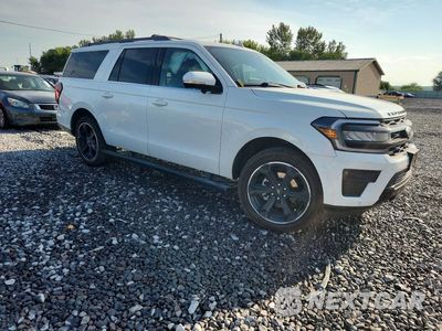 Czwarte zdjęcie samochodu z boku: 2022 FORD EXPEDITION MAX LIMITED VIN:1FMJK2AT5NEA18356 - miniatura