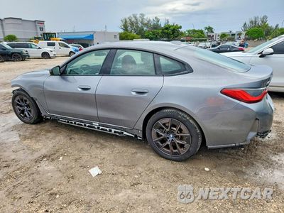 Drugie zdjęcie samochodu z przodu: 2023 BMW I4 EDRIVE 35 VIN:WBY43AW05PFP80458 - miniatura