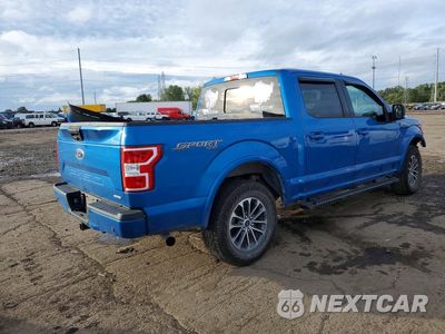 Trzecie zdjęcie samochodu z tyłu: 2019 FORD F150 SUPERCREW VIN:1FTEW1EP7KFC44289 - miniatura