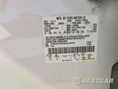 Zdjęcie 14 z 14 samochodu: 2011 FORD EXPLORER LIMITED VIN:1FMHK7F8XBGA15372 - miniatura