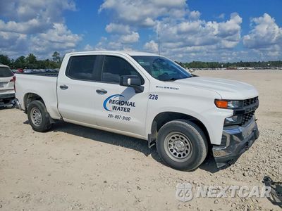 Czwarte zdjęcie samochodu z boku: 2021 CHEVROLET SILVERADO C1500 VIN:3GCPWAEH5MG109881 - miniatura