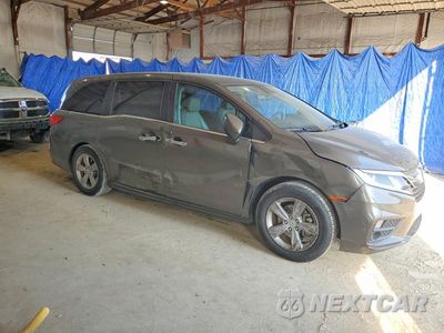 Czwarte zdjęcie samochodu z boku: 2018 HONDA ODYSSEY EXL VIN:5FNRL6H73JB067309 - miniatura