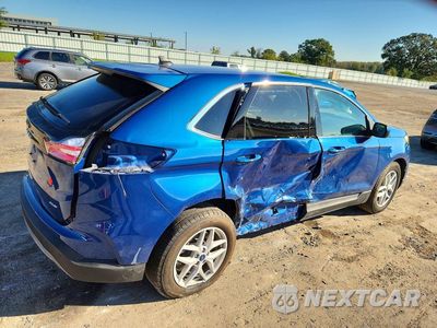 Trzecie zdjęcie samochodu z tyłu: 2021 FORD EDGE SEL VIN:2FMPK4J97MBA00817 - miniatura