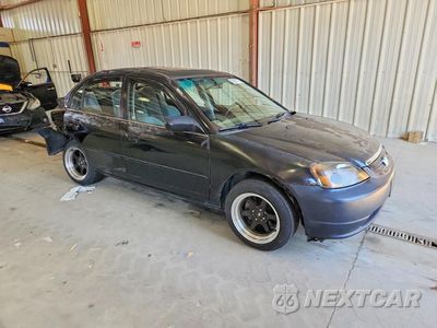 Czwarte zdjęcie samochodu z boku: 2001 HONDA CIVIC EX VIN:2HGES25771H609179 - miniatura