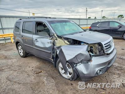 Czwarte zdjęcie samochodu z boku: 2013 HONDA PILOT EXL VIN:5FNYF4H53DB027533 - miniatura
