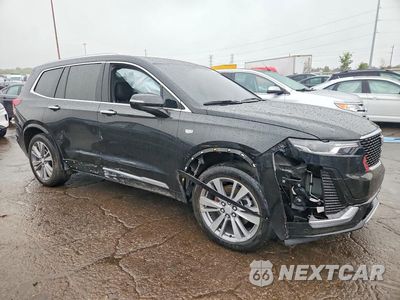 Czwarte zdjęcie samochodu z boku: 2024 CADILLAC XT6 PREMIUM LUXURY VIN:1GYKPDRS2RZ736425 - miniatura