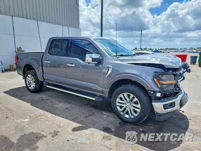 Czwarte zdjęcie samochodu z boku: 2024 FORD F150 XLT VIN:1FTFW3LD5RFB01814 - miniatura