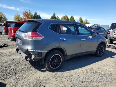 Trzecie zdjęcie samochodu z tyłu: 2015 NISSAN ROGUE S VIN:KNMAT2MV7FP505708 - miniatura