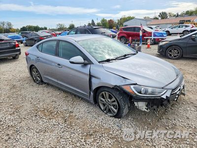 Czwarte zdjęcie samochodu z boku: 2017 HYUNDAI ELANTRA VALUE EDITION VIN:5NPD84LF1HH156872 - miniatura