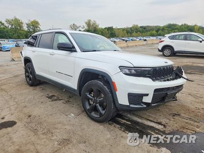 Czwarte zdjęcie samochodu z boku: 2021 JEEP GRAND CHEROKEE L LAREDO VIN:1C4RJKAG2M8131028 - miniatura
