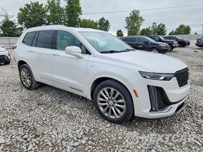 Czwarte zdjęcie samochodu z boku: 2021 CADILLAC XT6 PREMIUM LUXURY VIN:1GYKPDRS3MZ149692 - miniatura