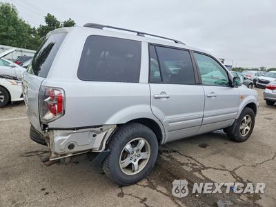 Trzecie zdjęcie samochodu z tyłu: 2008 HONDA PILOT EXL VIN:5FNYF18518B038065 - miniatura