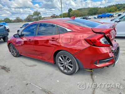 Drugie zdjęcie samochodu z przodu: 2020 HONDA CIVIC EX VIN:19XFC1F30LE014663 - miniatura