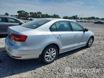 Trzecie zdjęcie samochodu z tyłu: 2015 VOLKSWAGEN JETTA SE VIN:3VWD07AJXFM422121 - miniatura