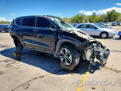 Czwarte zdjęcie samochodu z boku: 2019 HYUNDAI SANTA FE ULTIMATE 2.0T VIN:5NMS5CAA1KH049441 - miniatura