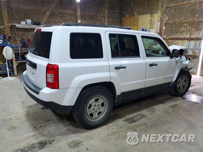 Trzecie zdjęcie samochodu z tyłu: 2012 JEEP PATRIOT SPORT VIN:1C4NJPBA2CD547513 - miniatura
