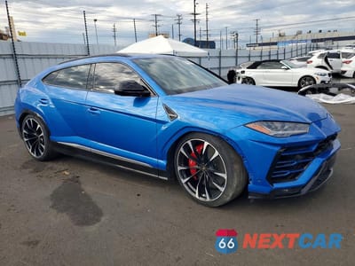 Czwarte zdjęcie samochodu z boku: 2020 LAMBORGHINI URUS VIN:ZPBUA1ZL1LLA06998 - miniatura