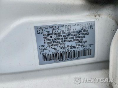 Zdjęcie 12 z 12 samochodu: 2020 NISSAN SENTRA SV VIN:3N1AB8CV8LY309152 - miniatura