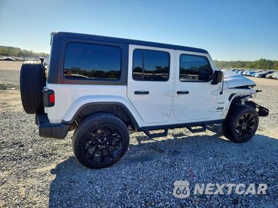 Trzecie zdjęcie samochodu z tyłu: 2018 JEEP WRANGLER UNLIMITED SAHARA VIN:1C4HJXEG8JW118147 - miniatura