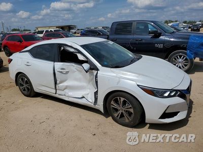 Czwarte zdjęcie samochodu z boku: 2020 NISSAN SENTRA SV VIN:3N1AB8CV6LY228957 - miniatura