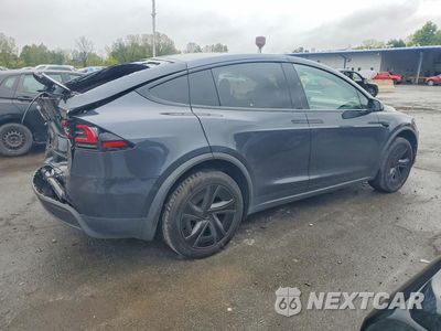Trzecie zdjęcie samochodu z tyłu: 2026 TESLA MODEL X VIN:7SAXCAE56TF480361 - miniatura