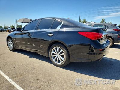 Drugie zdjęcie samochodu z przodu: 2015 INFINITI Q50 PREMIUM VIN:JN1BV7AR9FM423440 - miniatura