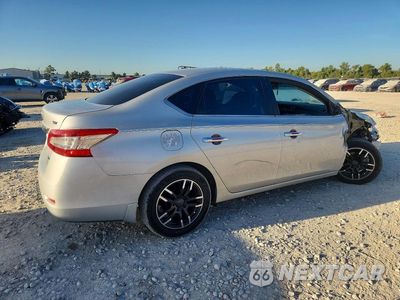 Trzecie zdjęcie samochodu z tyłu: 2014 NISSAN SENTRA SV VIN:1N4AB7AP0EN853517 - miniatura