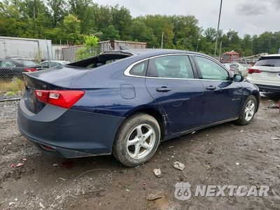 Trzecie zdjęcie samochodu z tyłu: 2016 CHEVROLET MALIBU LS VIN:1G1ZB5ST3GF296492 - miniatura