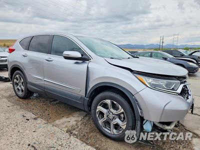 Czwarte zdjęcie samochodu z boku: 2019 HONDA CR-V EXL VIN:JHLRW2H87KX011439 - miniatura