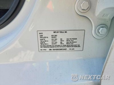 Zdjęcie 12 z 12 samochodu: 2022 TESLA MODEL Y VIN:7SAYGDEE8NF534921 - miniatura
